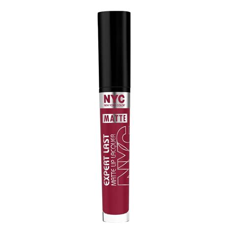 nyc lip|NYC Show Time Expert Last Matte Lip Color